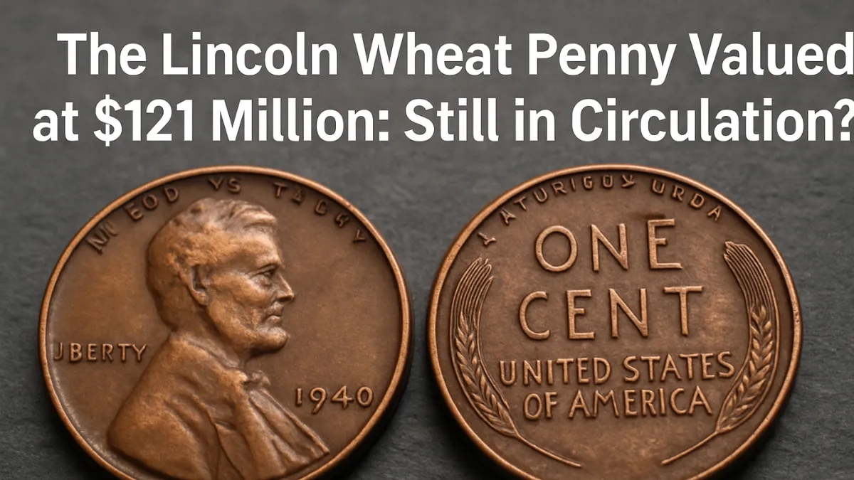 The Lincoln Wheat Penny valued at $121 Million, Still in Circulation?