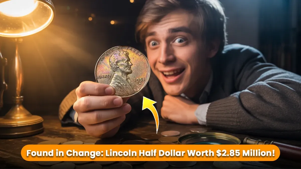 Rare Lincoln Half Dollar Worth $2.85 Million, Still in Circulation – Could You Be Holding One?