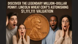 Discover the Legendary Million-Dollar Penny: Lincoln Wheat Cent’s Astonishing $1,111,111 Valuation