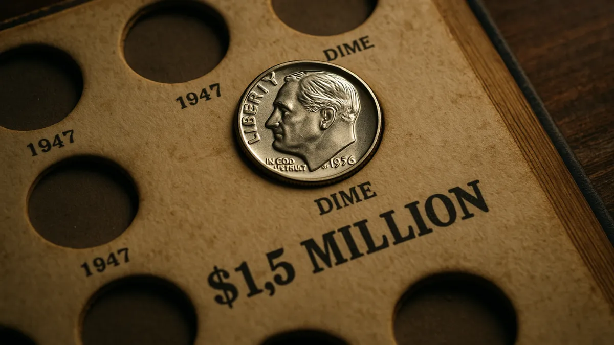 Rare Roosevelt Dime Worth $1.5 Million Found In Old Coin Album