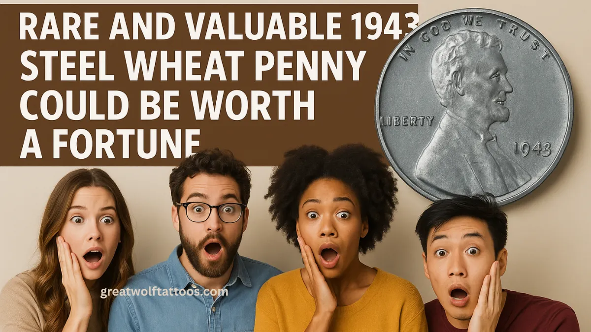 Rare and Valuable 1943 Steel Wheat Penny Could Be Worth a Fortune