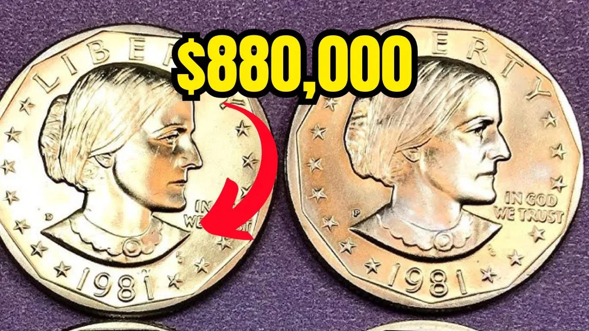 $880,000 1981 Susan B. Anthony Dollar Still in Circulation — Here’s the Mark to Look For