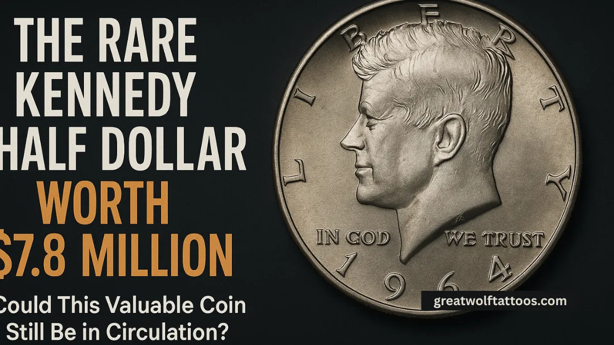 The Rare Kennedy Half Dollar Worth $7.8 Million – Could This Valuable Coin Still Be in Circulation?