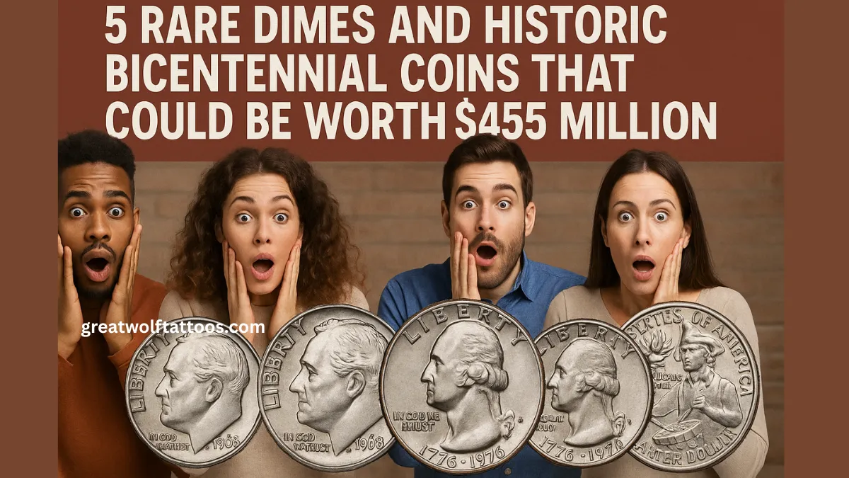 5 Rare Dimes and Historic Bicentennial Coins That Could Be Worth $455 Million