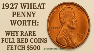 1927 Wheat Penny Worth: Why Rare Full Red Coins Fetch $500