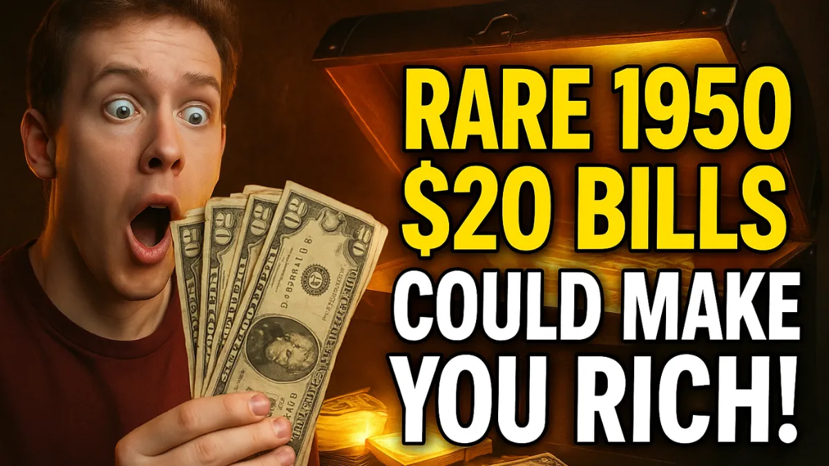 Rare 1950 $20 Bills Could Make You Rich — What to Look For